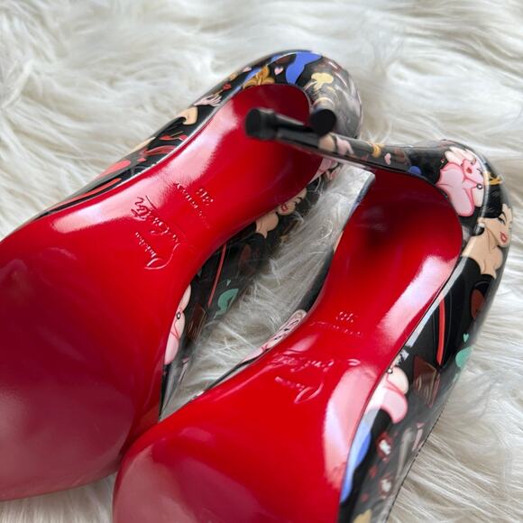 NWT•Christian Louboutin X Dr Bored Limited Edition Hot Chick 100 Pumps Size:36 - Picture 10 of 10